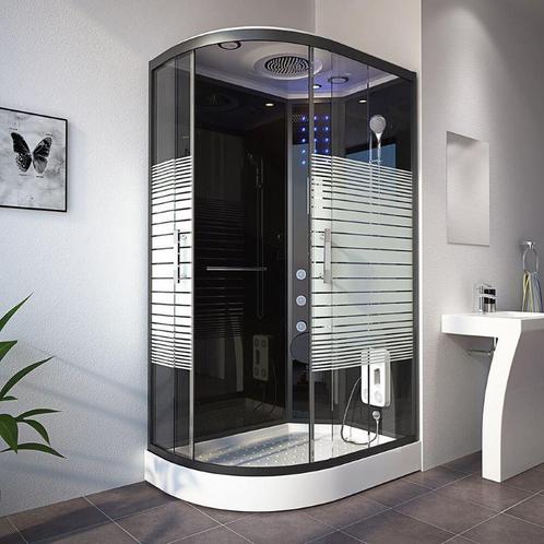 Douchecabine Nero 120X80X220 (Complete Douchecabines), Doe-het-zelf en Verbouw, Sanitair, Nieuw, Ophalen of Verzenden