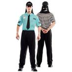 Double fun! Politie en boeven kostuum, Verzenden, Nieuw, Feestartikel