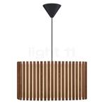 Umage Komorebi Hanglamp, kap donker eiken/kap zwart - 50,6 x, Verzenden, Nieuw