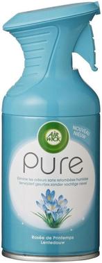 AIRWICK PURE LENTEDAUW LUCHTVERFRISSER SPRAY 250 ML, Verzenden, Nieuw