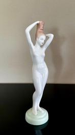 Aquincum - Beeld, Naakt vrouw - 23 cm - Porselein