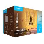 Modee Kerst gordijnverlichting 3m x 3m met 300 warmwitte..., Ophalen of Verzenden, Nieuw