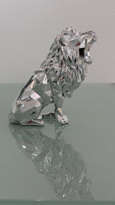 Richard Orlinski (1966) - Roaring lion, silver edition, Antiek en Kunst, Kunst | Schilderijen | Modern
