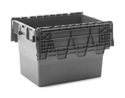 Distributiebak 600x400x365 mm Nestbaar Stapelbaar Grijs,, Doe-het-zelf en Verbouw, Kratten en Dozen, 40 tot 60 cm, 50 tot 75 cm