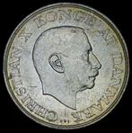 Denemarken. Christian X. 2 Kroner 1937 / Silver Jubilee of, Postzegels en Munten, Gestempeld