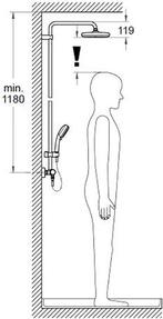 GROHE Tempesta Cosmopolitan 210 Regendouche - ø 21 cm - Met, Verzenden, Zo goed als nieuw