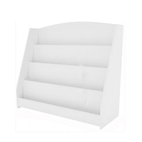 Kinderboekenkast - 88 x 80 x 30 cm - Wit - Hout -, Huis en Inrichting, Kasten | Boekenkasten, Nieuw, Verzenden