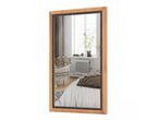 Rustieke Houten Spiegel Decoratieve Wandspiegel met, Verzenden, Nieuw