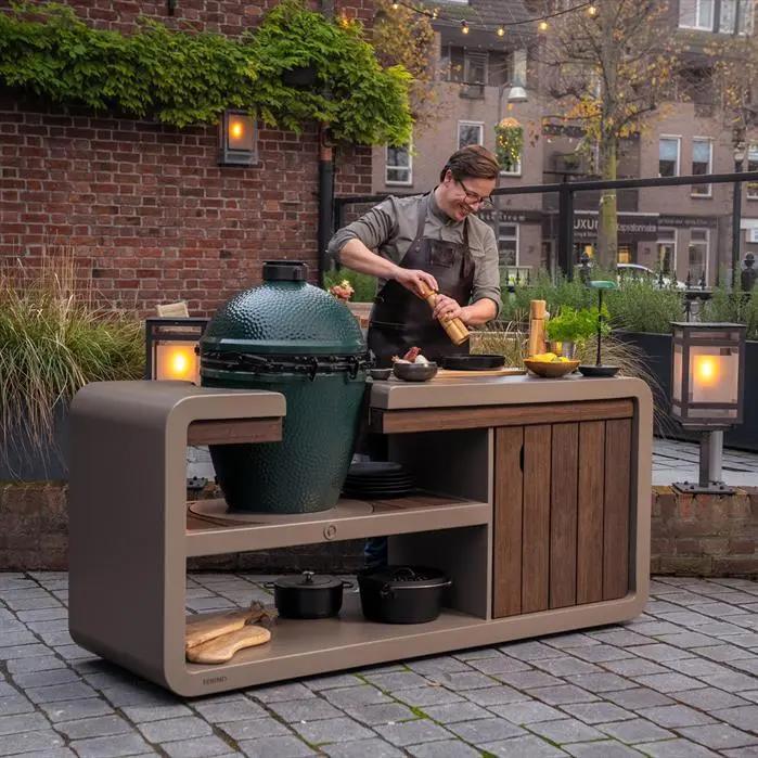 Buitenkeuken Kamado | Bbq Kamado | Combo Deal, Tuin en Terras, Buitenkeukens, Nieuw, Houtskool, Verzenden