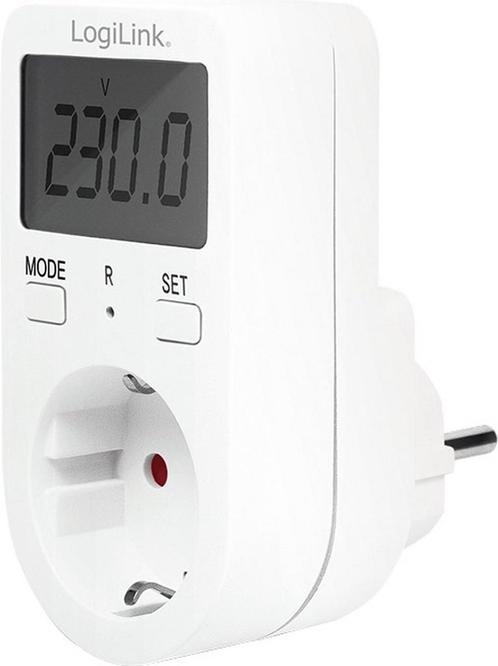 LogiLink KWH-meter Digitaal met kinderbeveiliging - 230V -, Doe-het-zelf en Verbouw, Gereedschap | Handgereedschap, Nieuw, Ophalen of Verzenden