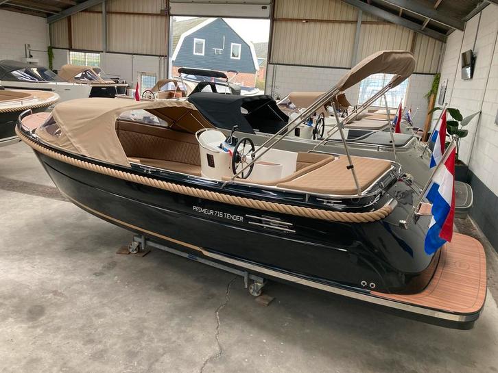 Primeur 715 met Suzuki 100 pk  | SNELVAREND |, Watersport en Boten, Sloepen, Binnenboordmotor, 70 pk of meer, 6 meter of meer