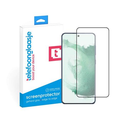 Gehard glas Hoesje voor Samsung Galaxy S22 Zwart, Telecommunicatie, Mobiele telefoons | Toebehoren en Onderdelen, Bescherming