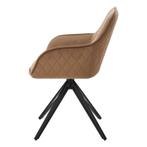 Eetkamerstoel / Draaistoel / Kuipstoel Clyde - Cognac - Meta, Verzenden, Nieuw