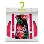 Qibbel stylingset luxe Roses Zwart voor een voorzitje, Verzenden, Nieuw