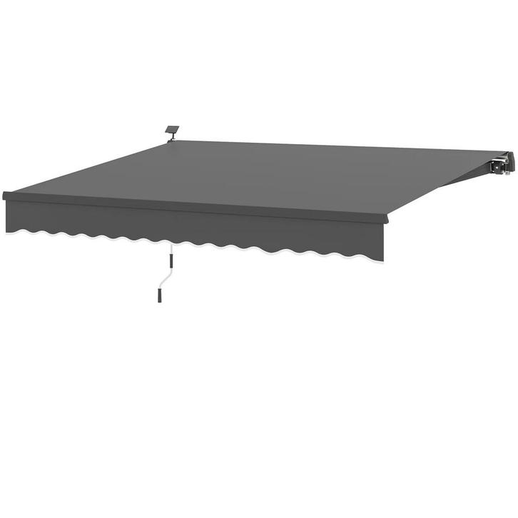 TRUUSK Klemmmarkies Met Handzwengel - Zonne-Lichte Scharnier, Tuin en Terras, Parasols, Nieuw, Verzenden