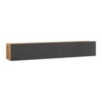 [en.casa] Tv-meubel Lapinlahti 180x31,5x29,5cm houtkleurig e