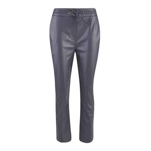 Milano Italy • grijze leerlook broek • 36, Kleding | Dames, Broeken en Pantalons, Grijs, Nieuw, Maat 36 (S), Verzenden