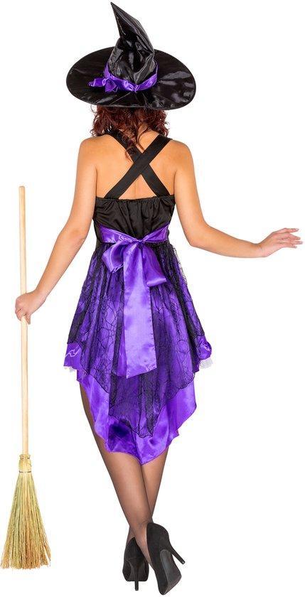 2dekans | Dressforfun vrouwenkostuum sexy heksenkleed M -, Hobby en Vrije tijd, Feestartikelen, Zo goed als nieuw, Ophalen of Verzenden