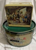 Carr & Co LTD - Carlise - Koektrommel - blik - kerstblik met, Antiek en Kunst
