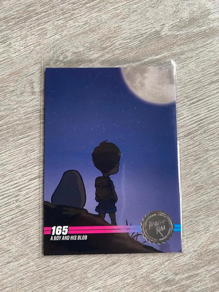 Gen3 #165 Silver A boy and his blob Limited run games tra..., Hobby en Vrije tijd, Verzamelkaartspellen | Overige, Zo goed als nieuw