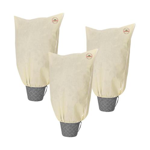 Plantbeschermingshoes Set van 3 Beige 1,2x1,8m (Tuinieren), Tuin en Terras, Overige Tuin en Terras, Nieuw, Verzenden