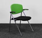 Drabert Conferentiestoel Zwart & Groen, Huis en Inrichting, Stoelen, Ophalen of Verzenden, Gebruikt