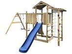 Veiling - Speeltoestel met glijbaan en schommels - 353x390x2, Gebruikt