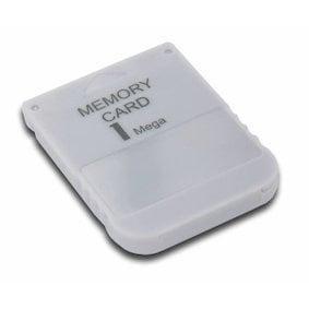 PS1 1MB Memory Card Grijs (Third Party) (PS1 Accessoires), Spelcomputers en Games, Spelcomputers | Sony PlayStation 1, Zo goed als nieuw