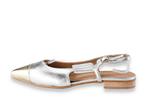 Notre-V slingbacks in maat 37 Zilver | 15% korting, Kleding | Dames, Schoenen, Notre-V, Overige kleuren, Verzenden, Zo goed als nieuw