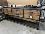 Raw dressoir, recycled hout (nieuw, outlet)