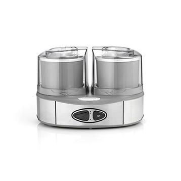 Cuisinart ICE40BCE Ice Cream Duo, 2 x 1 liter ijsmachine met beschikbaar voor biedingen