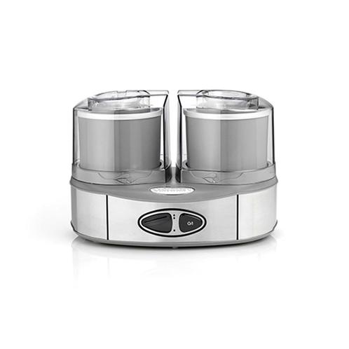 Cuisinart ICE40BCE Ice Cream Duo, 2 x 1 liter ijsmachine met, Huis en Inrichting, Keuken | Keukenbenodigdheden, Nieuw, Verzenden