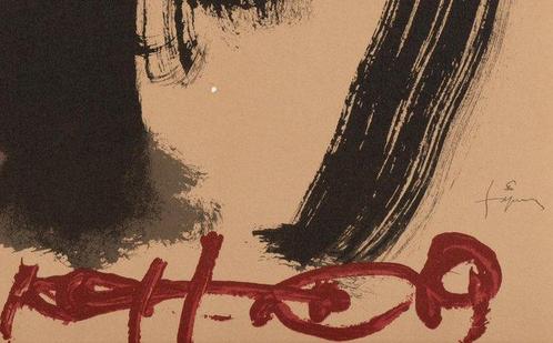 Antoni Tapies (1923-2012) (after) - M. Ojos y cruz, Antiek en Kunst, Antiek | Overige Antiek