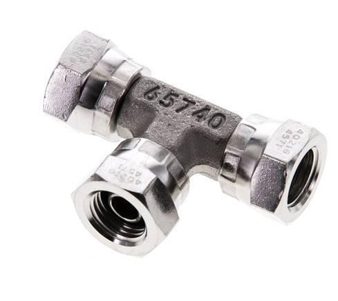 T-koppeling G1/4 Binnendraad RVS Hydrauliek 400bar, Doe-het-zelf en Verbouw, Overige Doe-het-zelf en Verbouw, Nieuw, Verzenden