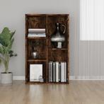 vidaXL Boekenkast/dressoir 50x25x80 cm bewerkt hout gerookt, Verzenden, Nieuw, 50 tot 100 cm, Minder dan 100 cm
