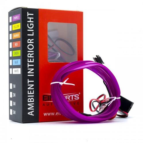 LED Interieur/sfeer verlichting strip - Paars - 3 Meter, Auto diversen, Tuning en Styling, Ophalen of Verzenden