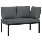 Tuinbank Aluminium Zwart | Comfortabel | Tweedekansje | O..., Ophalen of Verzenden, Nieuw, Aluminium