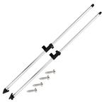 vidaXL Biminitop steunpalen 2 st aluminium, Watersport en Boten, Verzenden, Nieuw