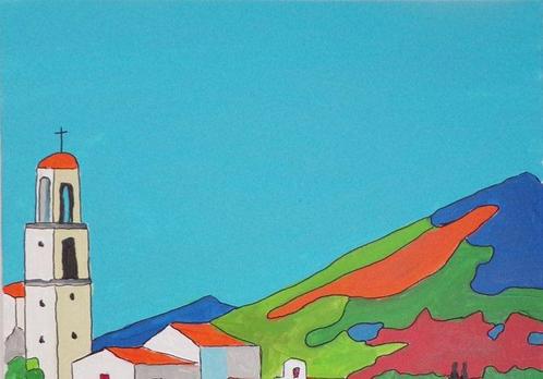 Yves Decaudan - Cadaquès, Antiek en Kunst, Kunst | Schilderijen | Modern