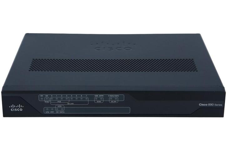 Cisco C897VAM-W-E-K9, Computers en Software, Netwerk switches, Zo goed als nieuw, Ophalen of Verzenden