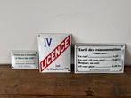 3 emaille borden van de bar LICENCE IV - Emaille plaat (3) -