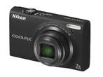 Nikon Coolpix S6150 Digitale Compact Camera - Zwart, Zo goed als nieuw, Verzenden