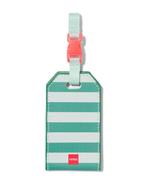 HEMA Bagagelabel groen met strepen van €4.19 voor €3 sale, Sieraden, Tassen en Uiterlijk, Koffers, Verzenden, Nieuw