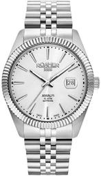 Roamer Amalfi Gents 852833 41 11 20 horloge 42 mm, Sieraden, Tassen en Uiterlijk, Horloges | Heren, Overige merken, Staal, Staal