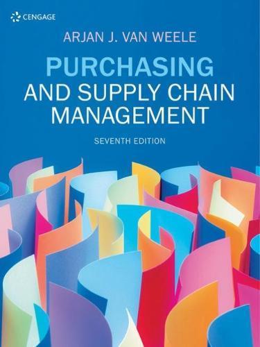 Purchasing and Supply Chain Management, Boeken, Studieboeken en Cursussen, Verzenden