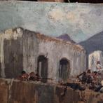 Michele Cammarano (1835-1920) - Battaglia alle falde del