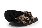 Steve Madden Pantoffels in maat 41 Panter | 10% korting, Kleding | Dames, Schoenen, Overige kleuren, Verzenden, Steve Madden, Zo goed als nieuw