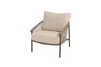 4-Seasons Allora loungestoel - terre | KORTING, Tuin en Terras, Tuinsets en Loungesets, Verzenden, Nieuw, Overige materialen