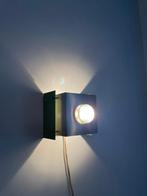 Wandlamp - Aluminium, Staal - Kubuslamp