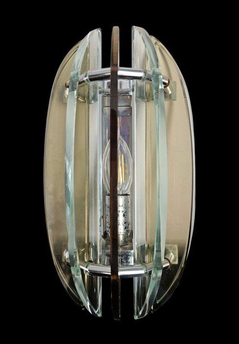 Veca - Wandlamp - Glas, Antiek en Kunst, Antiek | Lampen
